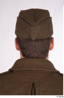  Photos Czechoslovakia Soldier in uniform 2 Czechoslovakia soldier Historical Clothing army brown uniform cap head 0004.jpg